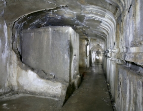 Notranjost utrdbe Alpskega zidu na Primožu