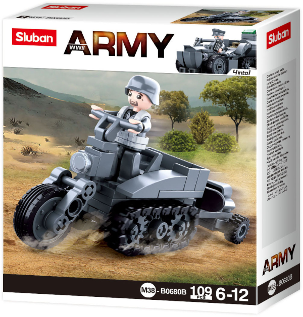 Sluban motor z gosenicami B0680B - slika 2