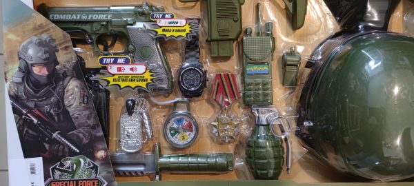 Vojaški set FORCE s čelado - slika 2