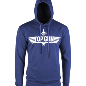Pulover s kapuco Top Gun moder