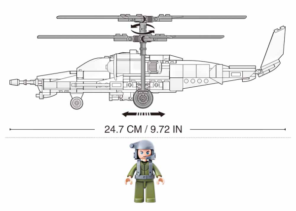 Sluban helikopter B0752 - Image 5