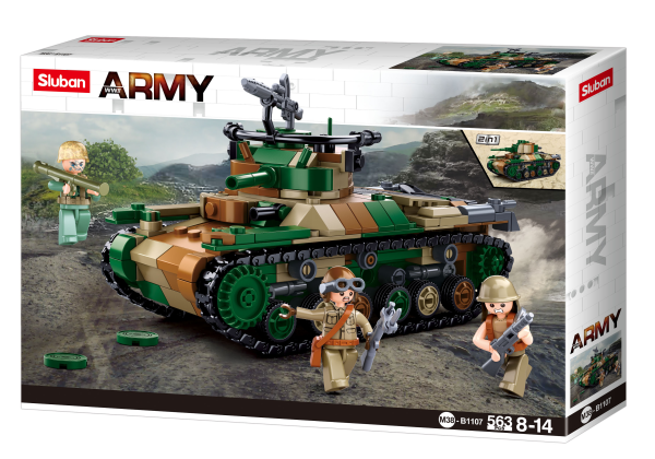 Sluban Srednji bojni tank B01107 - slika 2