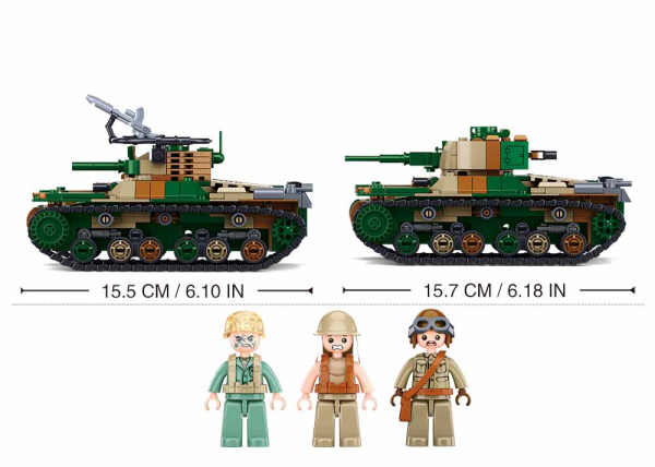 Sluban Srednji bojni tank B01107 - slika 5
