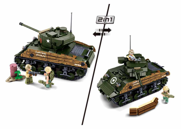 Sluban M4A3(76W) srednji bojni tank B1110 - Image 4