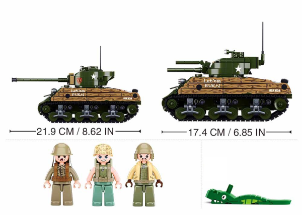 Sluban M4A3(76W) srednji bojni tank B1110 - Image 5