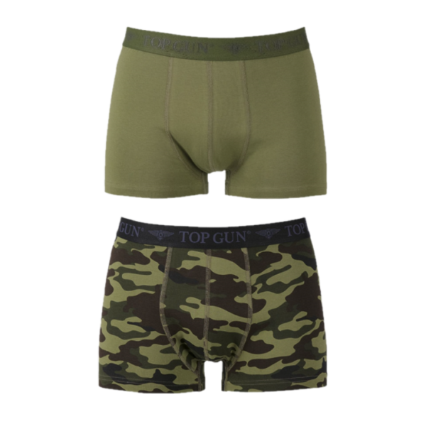 Spodnjice Top Gun zelene 2-pack