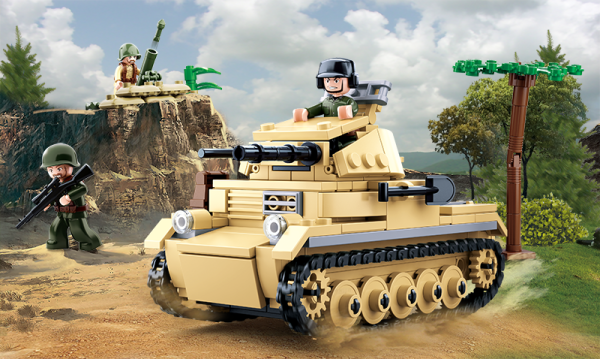 Sluban majhen nemški tank B0691 - Image 3