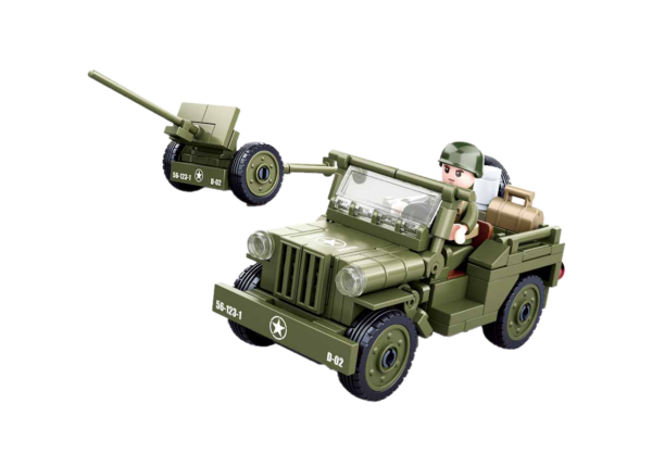 Sluban zavezniški Jeep B0853