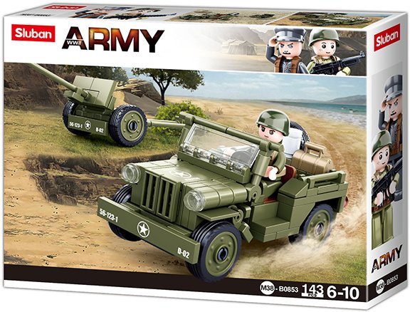 Sluban zavezniški Jeep B0853 - Image 2