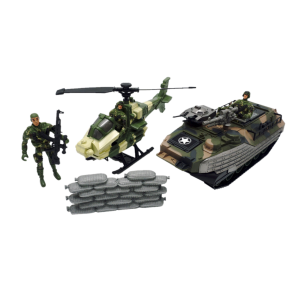 Set vojaških vozil