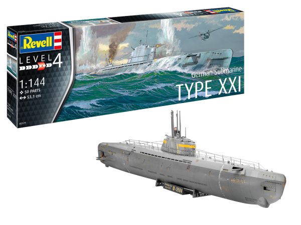 Revell German Submarine TYPE XXI - Image 6
