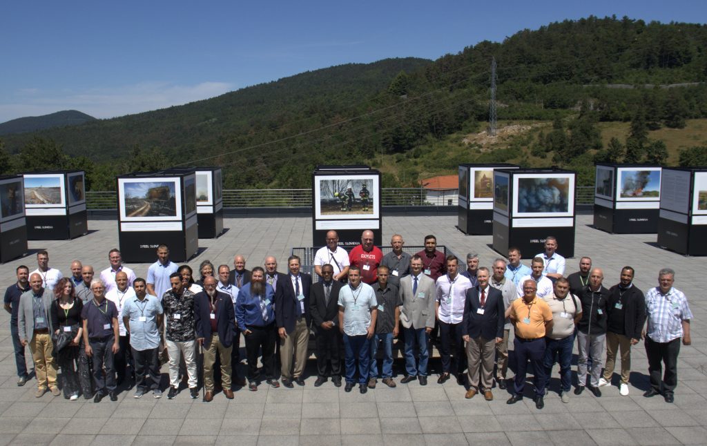 Udeleženci 14. mednarodne konference uporabnikov konstruktivne simulacije JCATS. Foto: Rok Pirjevec