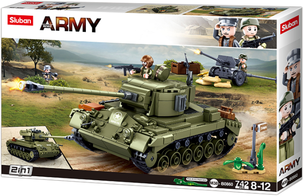 Sluban srednji bojni tank B0860 - slika 3