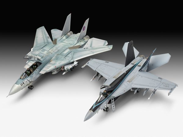 Revell Top Gun 2 - F-14D Super Tomcat in F/A-18E Super Hornet - slika 3