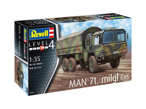 Revell MAN 7t. milgl 6x6 - Image 4