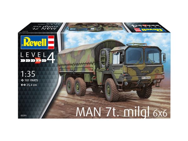 Revell MAN 7t. milgl 6x6 - Image 3