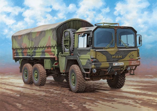 Revell MAN 7t. milgl 6x6 - Image 5