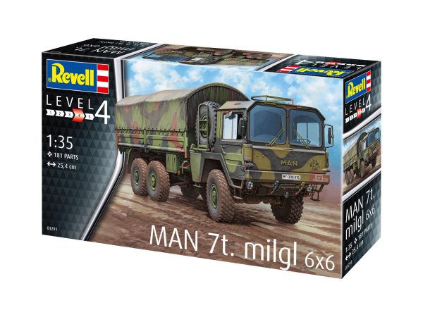 Revell MAN 7t. milgl 6x6 - Image 2