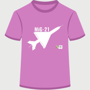 Kratka majica MiG-21 roza, otroška