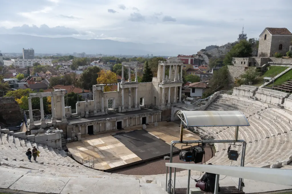 Antični amfiteater v Plovdivu (Foto: Boštjan Kurent)