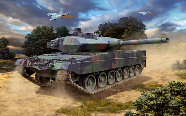 Revell Leopard 2A6/A6M - slika 3