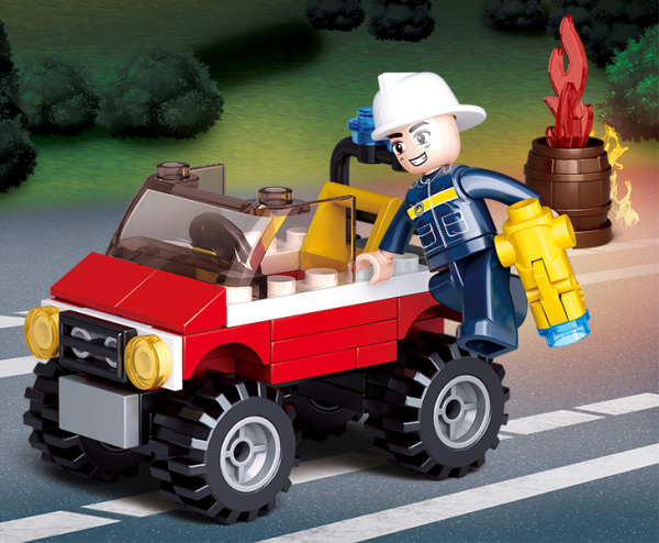 Sluban gasilski Jeep B0621 - slika 3