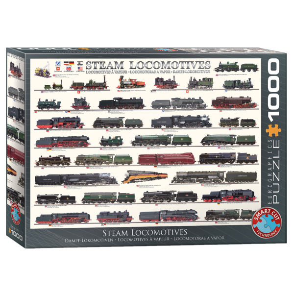 Puzzle parne lokomotive