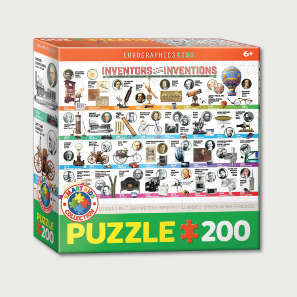 Puzzle izumitelji in njihovi izumi
