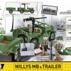 COBI-2297 WILLYS MB s prikolico - slika 5