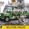 COBI-2297 WILLYS MB s prikolico - slika 4