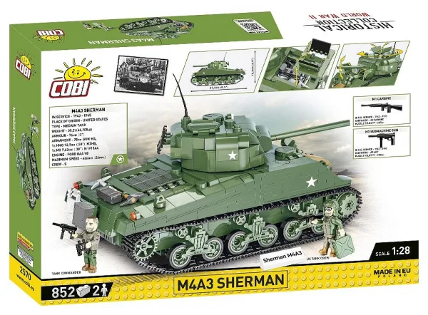 COBI-2570 M4A3 Sherman - Image 3