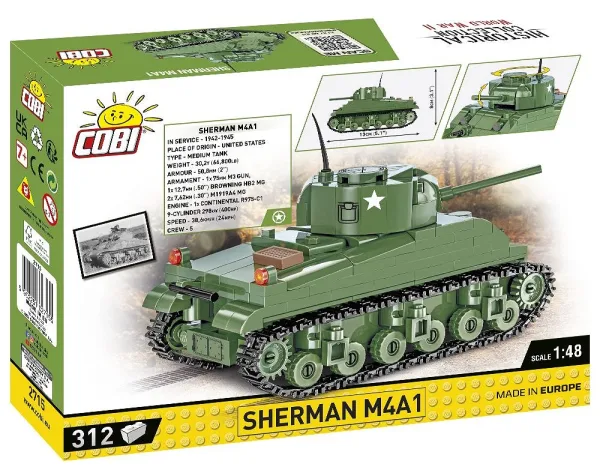 COBI-2715 Sherman M4A1 - Image 3