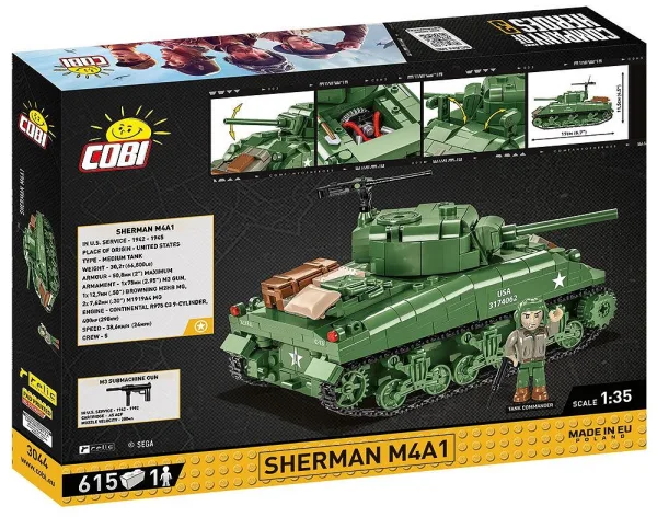 COBI-3044 Sherman M4A1 - slika 3