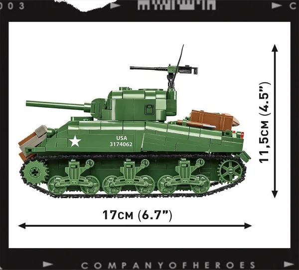 COBI-3044 Sherman M4A1 - slika 12