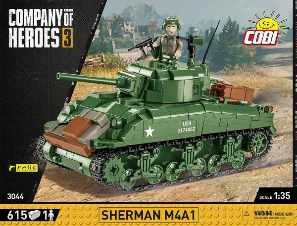 COBI-3044 Sherman M4A1 - slika 4