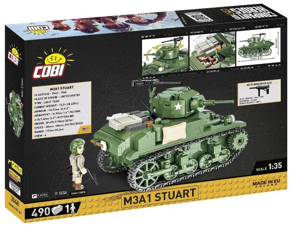 COBI-3048 M3A1 Stuart - Image 3