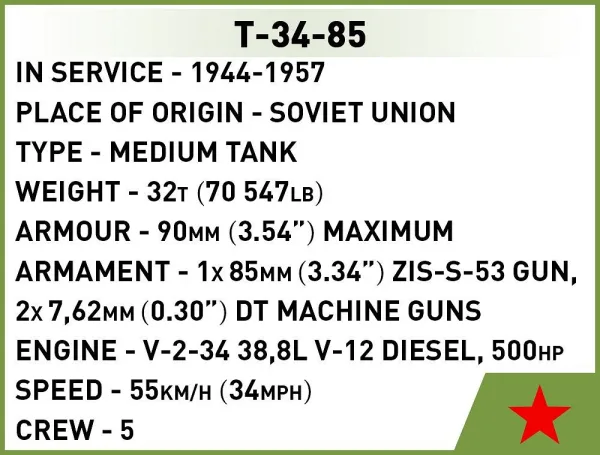 COBI-3092 T-34-85 - slika 6