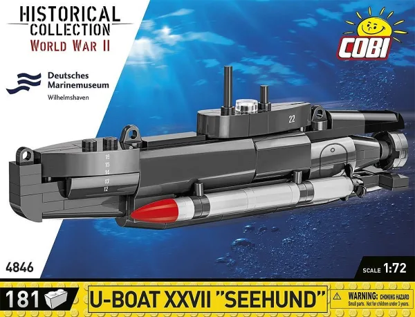 COBI-4846 U-Boat XXVII "Seehund" - Image 4