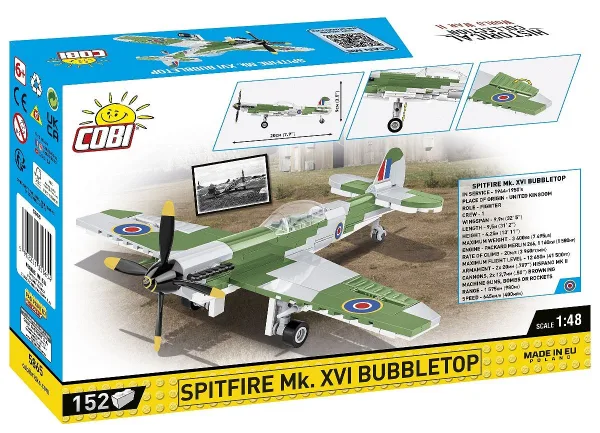 COBI-5865 Spitfire Mk. XVI Bubbletop - slika 3