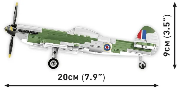 COBI-5865 Spitfire Mk. XVI Bubbletop - slika 7