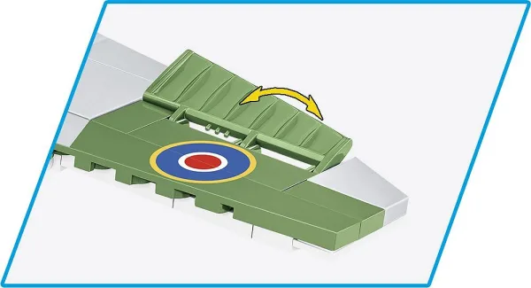 COBI-5865 Spitfire Mk. XVI Bubbletop - slika 8