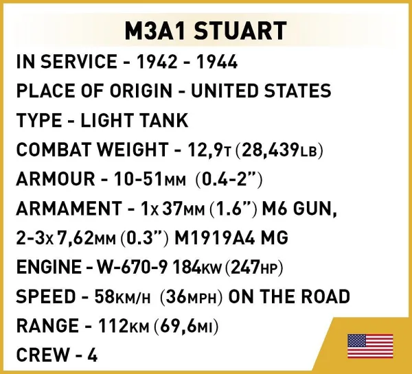 COBI-3048 M3A1 Stuart - Image 6