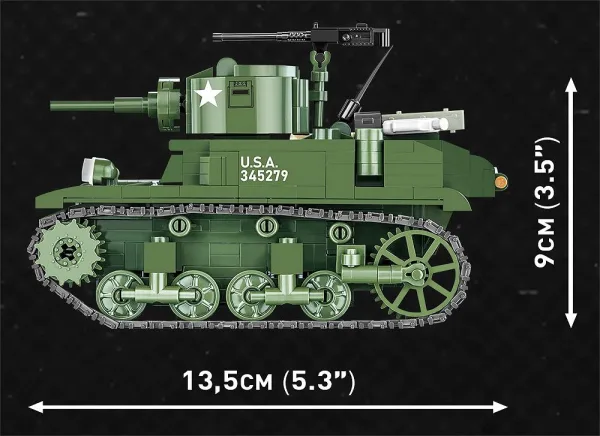 COBI-3048 M3A1 Stuart - slika 7
