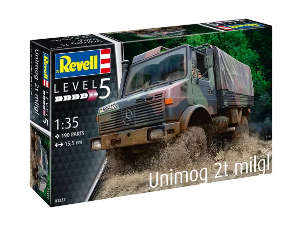 Revell Unimog 2t milgl - slika 11