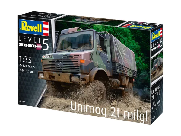 Revell Unimog 2t milgl - slika 10